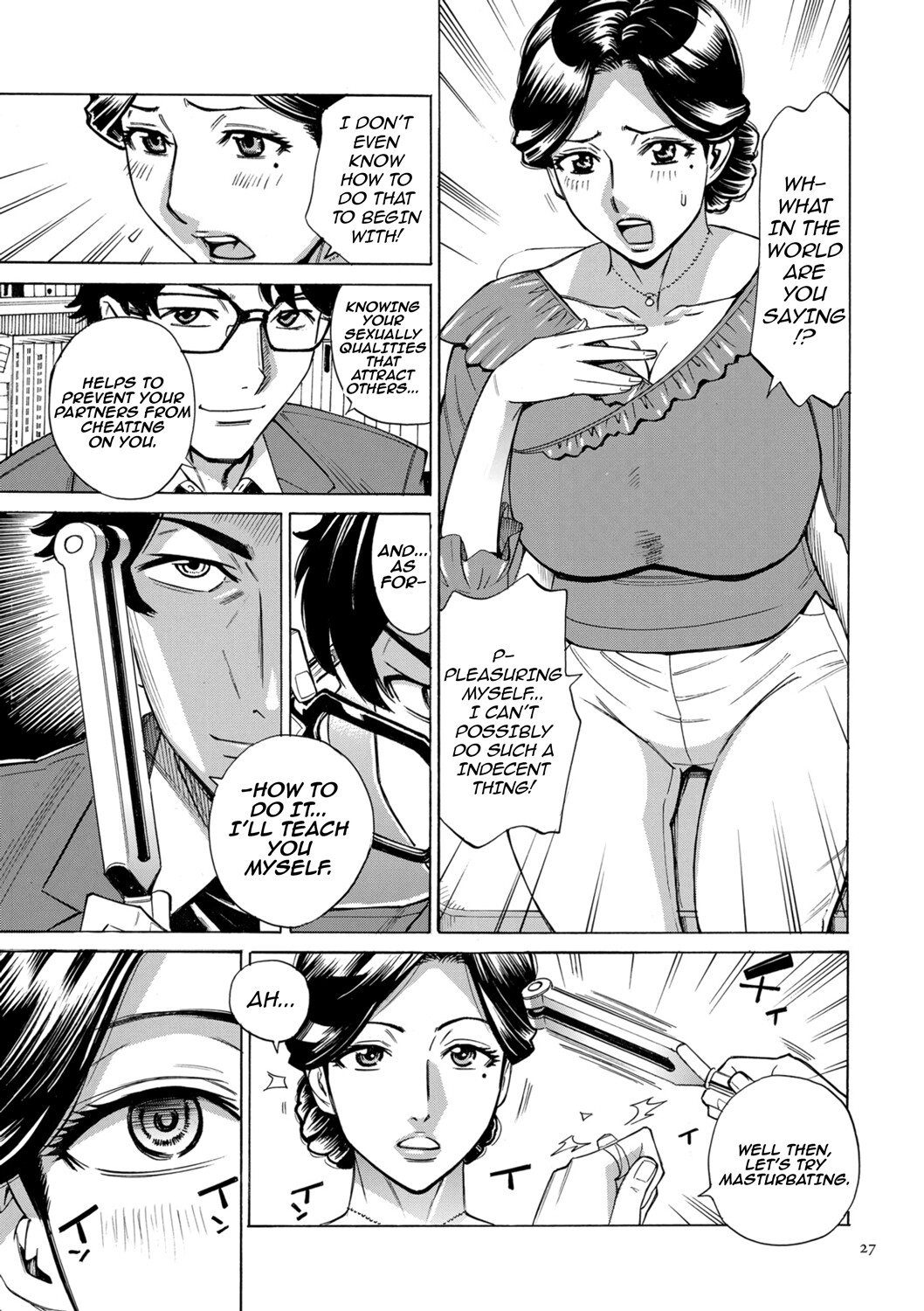 Hentai Manga Comic-Hitozuma Hypnotherapy-Read-27